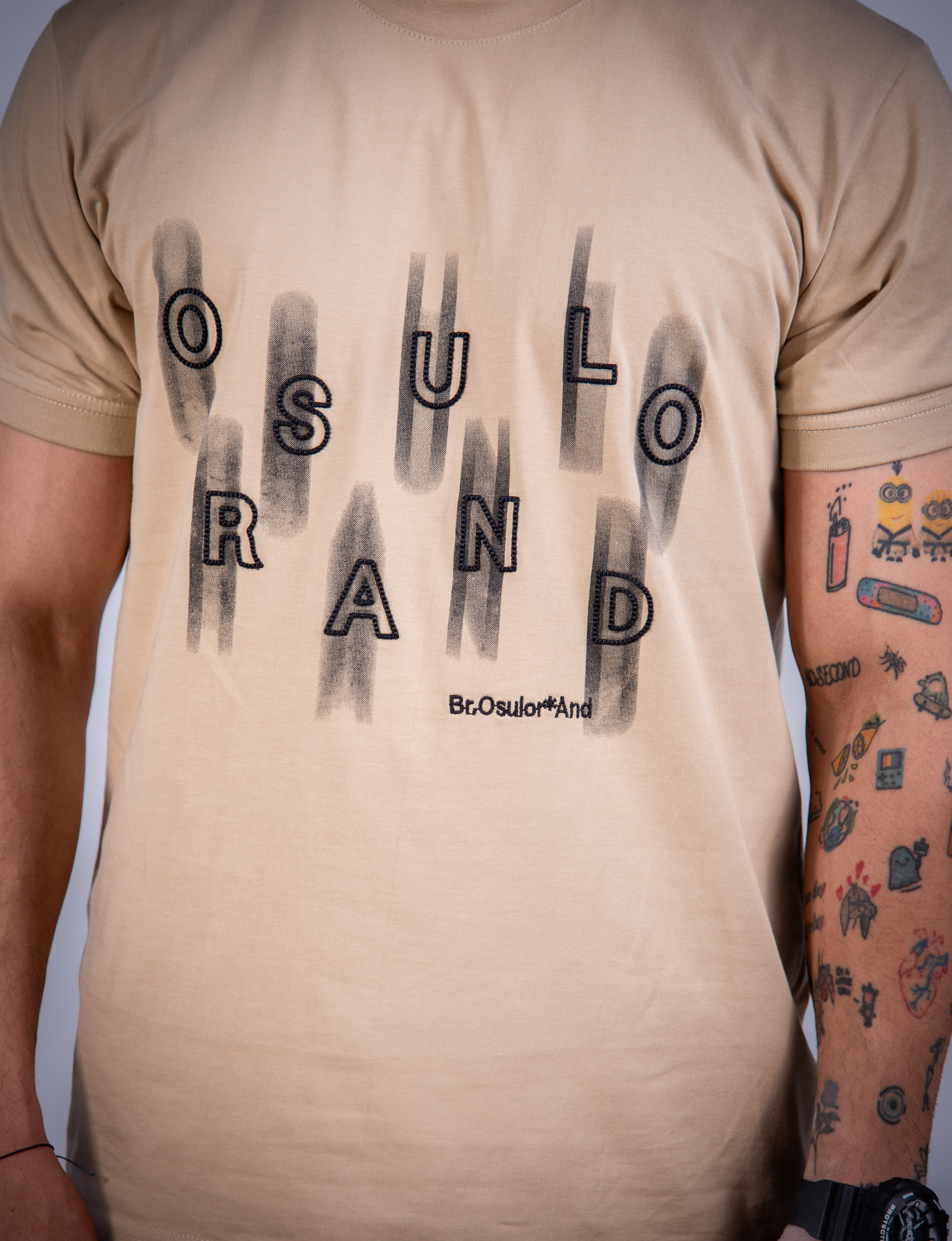 تیشرت مفیت مردانه BR.OSLUR