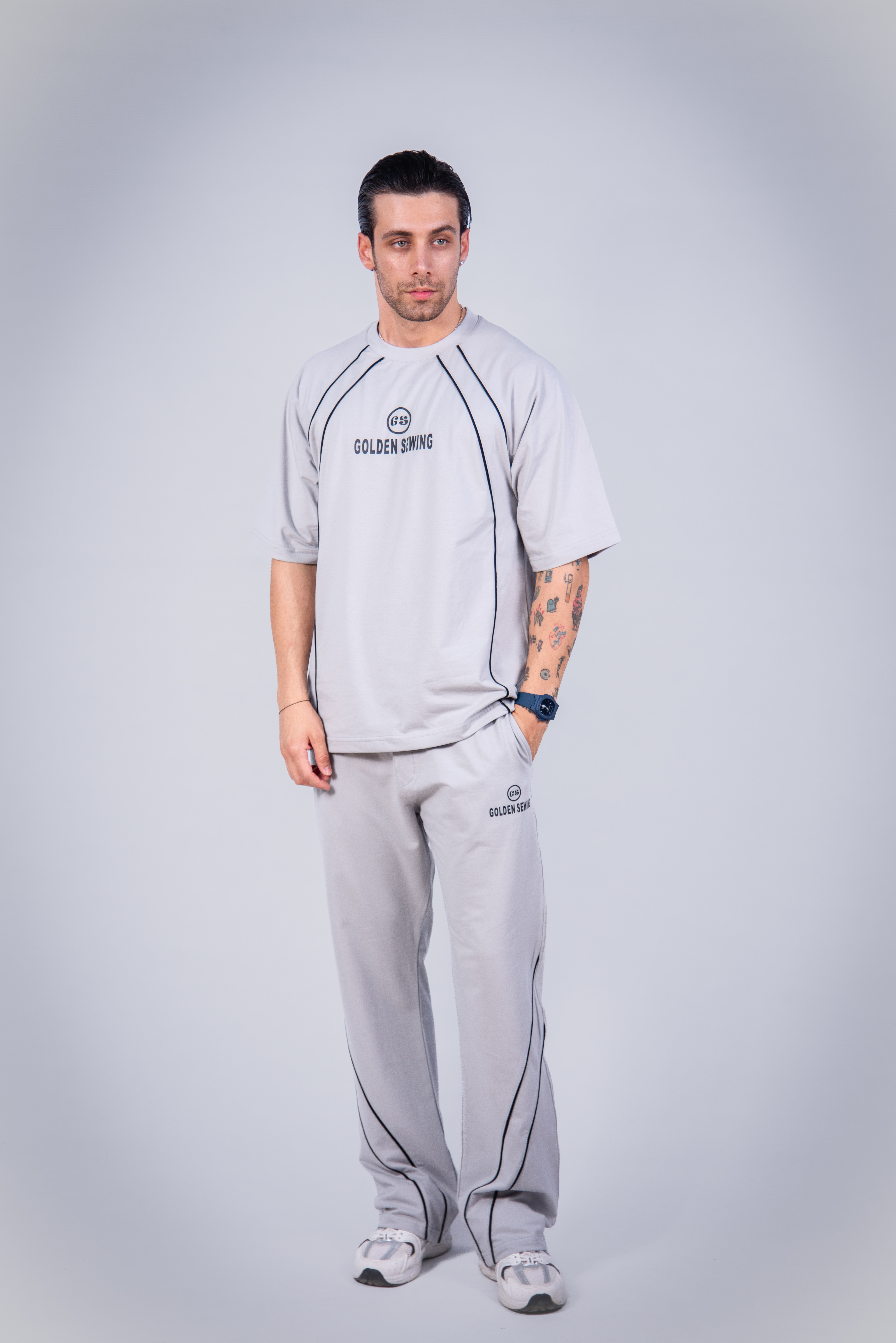 ست تیشرت شلوار مردانه GOLDEN SEWING